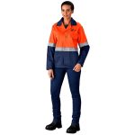 Traffic Premium Two-Tone Hi-Viz Reflective Jacket - Image 16
