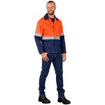 Traffic Premium Two-Tone Hi-Viz Reflective Jacket - Image 17