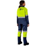 Traffic Premium Two-Tone Hi-Viz Reflective Jacket - Image 4