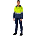Traffic Premium Two-Tone Hi-Viz Reflective Jacket - Image 14