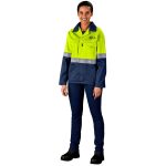 Traffic Premium Two-Tone Hi-Viz Reflective Jacket - Image 3