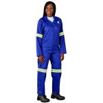 Site Premium Polycotton Jacket - Reflective Arms - Yellow Tape - Image 9