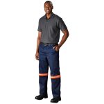 Site Premium Polycotton Pants - Reflective Legs - Orange Tape - Image 11