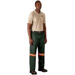 Site Premium Polycotton Pants - Reflective Legs - Orange Tape - Image 12