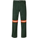 Site Premium Polycotton Pants - Reflective Legs - Orange Tape - Image 16