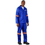 Site Premium Polycotton Pants - Reflective Legs - Orange Tape - Image 8