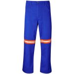 Site Premium Polycotton Pants - Reflective Legs - Orange Tape - Image 17