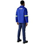 Artisan Premium 100% Cotton Jacket - Reflective Arms - Yellow Tape - Image 26