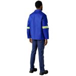Artisan Premium 100% Cotton Jacket - Reflective Arms - Yellow Tape - Image 22