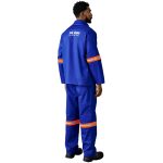 Artisan Premium 100% Cotton Pants - Reflective Legs - Orange Tape - Image 2