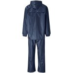 Weather Polyester/PVC Rainsuit - Navy - Image 3