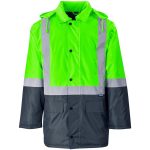 Hazard Padded Two-Tone Hi-Viz Reflective Jacket - Image 24