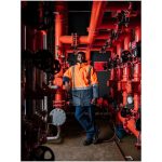 Hazard Padded Two-Tone Hi-Viz Reflective Jacket - Image 11