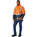 Hazard Padded Two-Tone Hi-Viz Reflective Jacket - Image 19