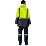 Hazard Padded Two-Tone Hi-Viz Reflective Jacket - Image 20