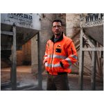 Techno Padded Hi-Viz Reflective Bunny Jacket - Image 2