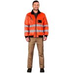 Techno Padded Hi-Viz Reflective Bunny Jacket - Image 5