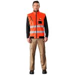 Techno Padded Hi-Viz Reflective Bunny Jacket - Image 7