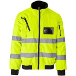 Techno Padded Hi-Viz Reflective Bunny Jacket - Image 11