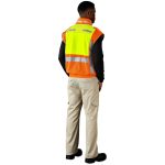 Metro Two-Tone Hi-Viz Reflective Zip-Off Jacket - Image 7