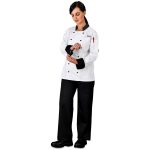 Unisex Long Sleeve Toulon Chef Jacket - Image 12