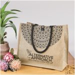 Okiyo Kashira Jute Tote - Image 2