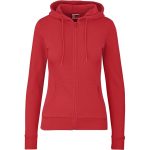 Ladies Bravo Hooded Sweater - Red