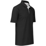 Mens Solo Golf Shirt - White - Image 3