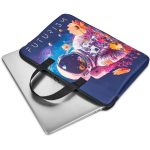 Hoppla Plett Neoprene 13-inch Laptop Sleeve with Handles - Image 3