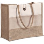 Okiyo Fukei Jute & Cotton Tote - Image 6