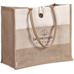 Okiyo Fukei Jute & Cotton Tote - Image 4
