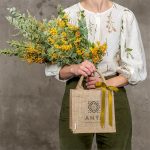 Okiyo Miyag Mini Jute Gift Bag - Image 6