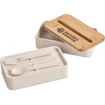 Okiyo Dura Wheat Straw & Bamboo Lunch Box Set - Image 15