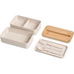Okiyo Dura Wheat Straw & Bamboo Lunch Box Set - Image 11
