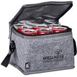 Okiyo Reitoko Recycled PET Felt 6-Can Cooler - Image 8