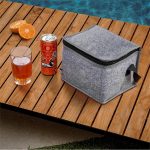 Okiyo Reitoko Recycled PET Felt 6-Can Cooler - Image 2