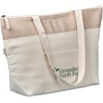 Okiyo Arshi Cotton & Jute 12 Can Lunch Cooler - Image 6