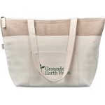 Okiyo Arshi Cotton & Jute 12 Can Lunch Cooler - Image 10