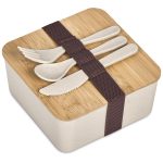 Okiyo Wani Wheat Straw & Bamboo Lunch Box - Image 6