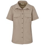 Ladies Short Sleeve Mawenzi Twill Shirt - Image 11