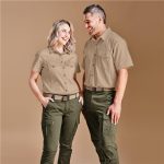 Ladies Short Sleeve Mawenzi Twill Shirt - Image 5