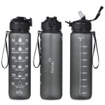 Eva & Elm Neptune Plastic Water Bottle - 1 Litre