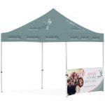Ovation Sublimated Gazebo 3m X 3m - 1 Half-Wall Skin - Image 14