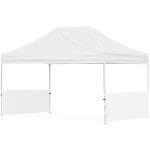 Ovation Sublimated Gazebo 4.5m X 3m - 2 Short Half-Wall Skins - Image 7
