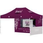 Ovation Sublimated Gazebo 4.5m X 3m - 1 Short Half-Wall Skin - 1 Long Full-Wall Skin - Image 10