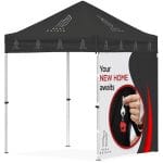 Ovation Sublimated Gazebo 2m X 2m Petite Frame - 1 Full Wall Skin - Image 6