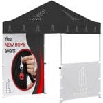 Ovation Sublimated Gazebo 2m X 2m Petite Frame - 1 Half-Wall Skin - 1 Full-Wall Skin - Image 6