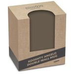 Kooshty Angelo Stainless Steel & Plastic Double-Wall Mug – 360ml - Image 3