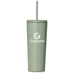 Kooshty Concorde Stainless Steel & Plastic Double-Wall Tumbler & Straw - 720ml - Image 8