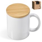 Okiyo Sozo Bamboo & Ceramic Sublimation Coffee Mug - 330ml - Image 11